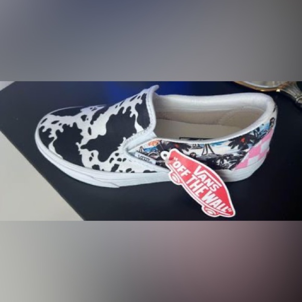 NWT Custom Slip On Vans